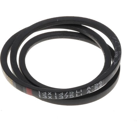 Courroie lisse trapézoïdale A54 section 13x8mm Longueur extérieure 1425mm (1/3)