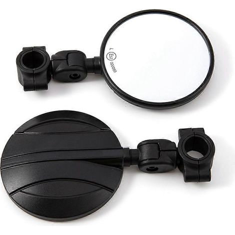 Rétroviseur universel pour moto (22-25 mm), rétroviseur latéral pour vélo, rétroviseur latéral réglable (1/5)