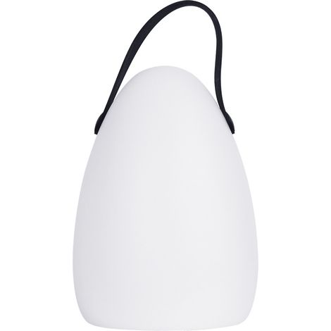 Lampe de table d'extérieur à LED, [Lampe portable ronde - version améliorée] 16 couleurs + télécommande + chargement USB, lampe de table haut de gamme lumière d'ambiance de bureau (1/5)