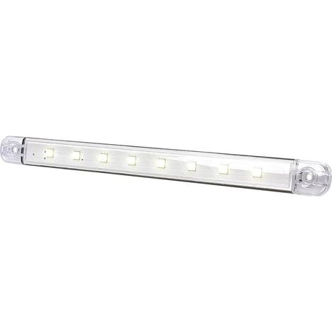 Was 728 lámpara LED monocromo 238 x 25 x 10.4 mm