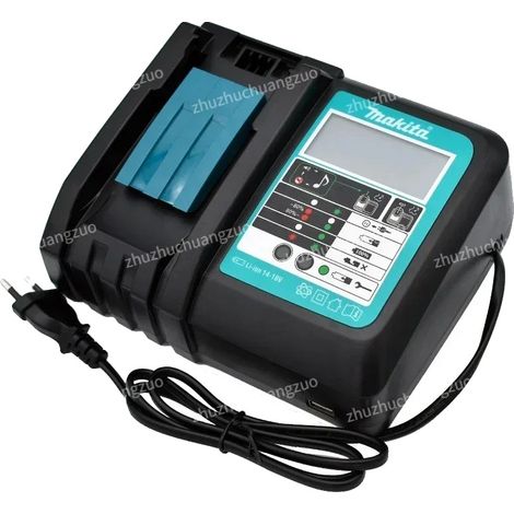 Hochleistungs-Lithium-Ionen-Akku, kompatibel mit 18-V-Elektrowerkzeugen, Makita X1 LED-Ladegerät (1/2)