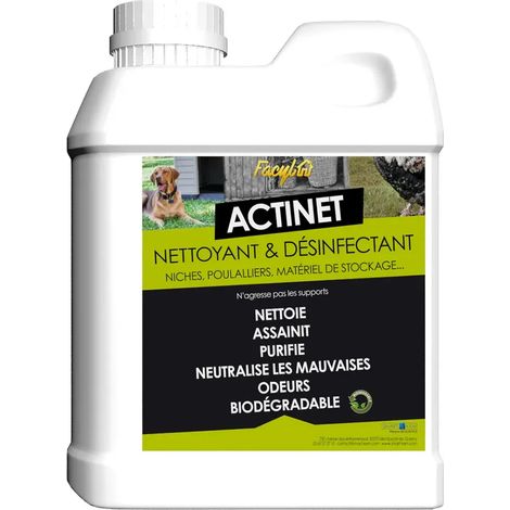 Nettoyant désinfectant Biodégradable Actinet 5L (1/3)