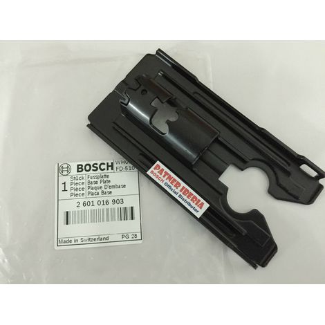 Repuesto original BOSCH 2601016903 Placa de base para GST 60-PB