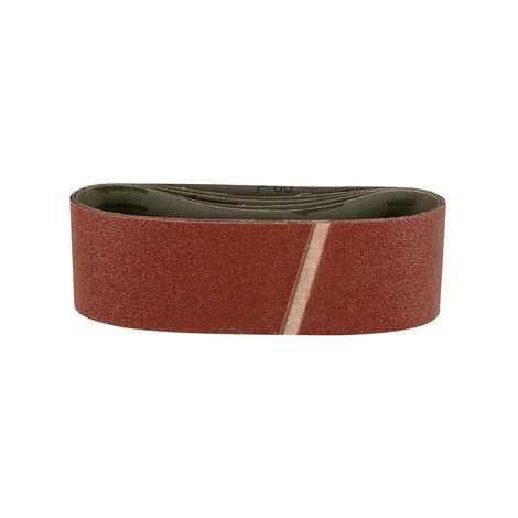 Assortiment 6 bandes abrasives 76 x 533 gr.60/80/120 HIKOKI 753240