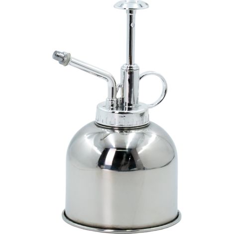 Pulvérisateur Jardin 280ML Inox : Pression Manuelle + Résistant Anti-Rouille — Pour Plantes Intérieur/Extérieur (1/5)