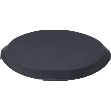 vhbw Baking Dish compatible with Vorwerk Thermomix TM31, TM5, TM6, TM Friend Kitchen Machine - Silicone Steam Cooking Basket, Black