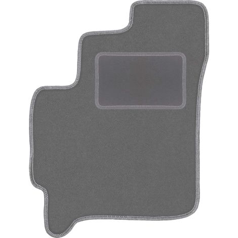 Fahrermatte aus Samt für: Kia Carens I Minivan (1999–2006), Graphit