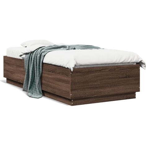 Maison Exclusive - Giroletto Rovere Marrone 90x200 cm in Legno Multistrato (1/5)