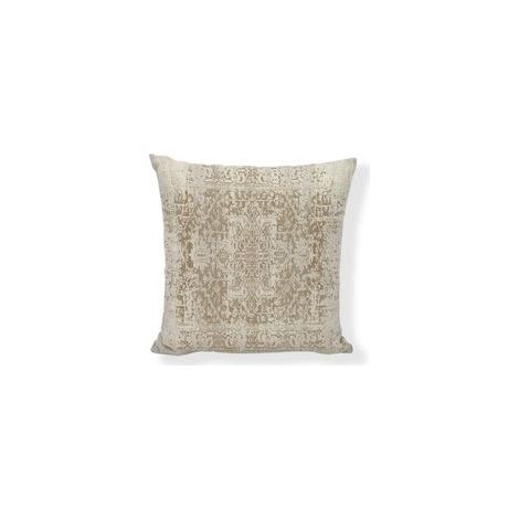 Lot de 2 Housses de Coussin Bohème Beige, 45x45 cm, Motif Mandala, Style Léger et Moderne pour Canapé, Fauteuil, Salon