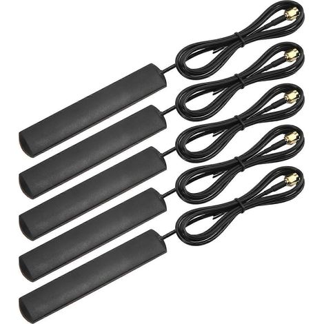 Stück TP-001 WLAN-Hochleistungsantenne (8 dBi), SMA-Stecker, Dualband-Rundstrahlantenne (2,4 GHz, 5 GHz, 5,8 GHz)