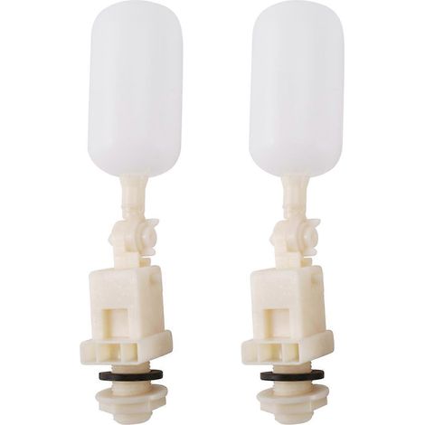 Lot de 2 valves à flotteur pour abreuvoir automatique en plastique (chevaux, bovins, chèvres, moutons, porcs, chiens) - Fournitures agricoles (1/5)