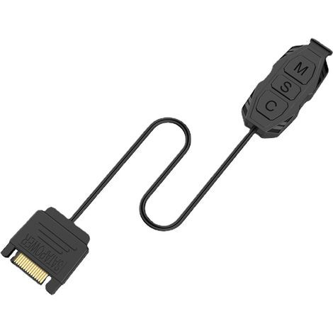 Contrôleur Argb 5 V 3 broches, câble d'alimentation 3 broches vers SATA, large compatibilité (1/4)