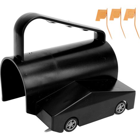 Coupe-papier cadeau portable avec poignée, outil cadeau idéal pour les fêtes, et 3 lames de rechange (1/5)