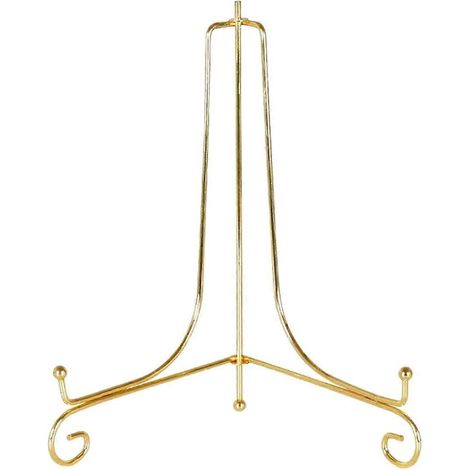Présentoir en fer, support pour livres, chevalet de rangement décoratif - 15 cm (1/5)
