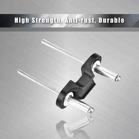clips de fixation ultra-légers en alliage d'aluminium pour câble de frein et de dérailleur de vélo (1/5)