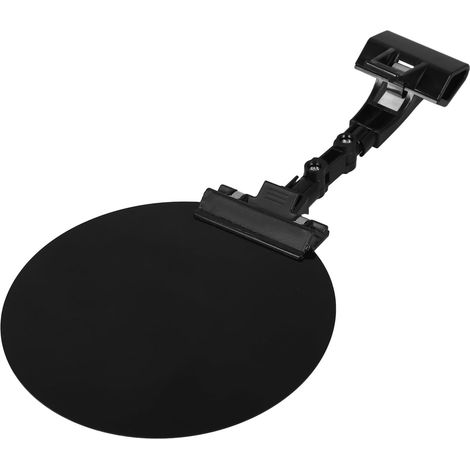 Masque de Soudage à Clip Noir Rond 16 Cm Lentille de Soudage à Assombrissement Automatique Protection Complète des Yeux Visage Confortable et Solide pour Professionnel (1/5)