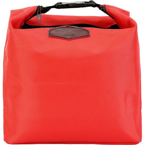 Sac Isotherme - Petit Sac À Déjeuner Zippé - Isolation Thermique - Léger et Pliable - Pour Bureau Pique-Nique Randonnée Camping - 1 Pièce