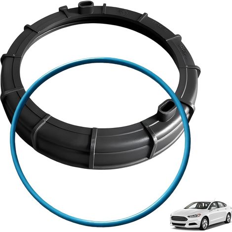 Joint D’étanchéité et Anneau de Montage Pompe à Carburant Compatible avec Peugeot, Fiat, Citroën, Lancia, Bague de Verrouillage de Réservoir de Carburant avec Joint 153130 153141 9633283880 (1/5)