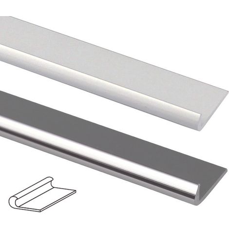 Profilo unghietta da 2 metri argento brillante 18x1 - arcansas