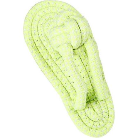 Jouets pour chiens en coton, pantoufles en corde pour jouer à l'intérieur, jouets pour chiens noués résistants aux mâchouillages. (1/4)