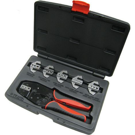 DRAKKAR TOOLS - Pince à sertir automatique - Longueur: 220mm - 17979 - Ce produit de marque DRAKKAR-TOOLS est neuf. (1/2)