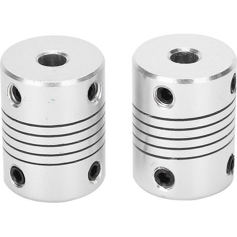 Stück Wellenkupplung, flexibler Encoder, Aluminiumlegierung, Kupplung für Schrittmotor, DIY 3D-Drucker, 5 x 8 mm