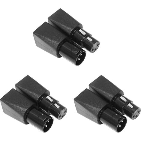 Connecteur DMX vers RJ45, kit adaptateur Ethernet RJ45 vers XLR DMX femelle et mâle 3 broches (3 broches, 3 paires) (1/5)