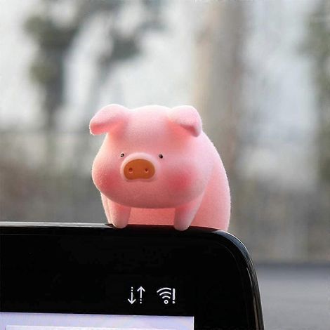 Autocollants décoratifs amusants Lucky Piggy pour voiture (cochon uniquement) (1/5)
