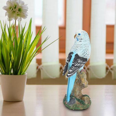 Perroquet décoratif artificiel original, modèle d'oiseau, pour la maison, le jardin et l'aménagement paysager (1/5)