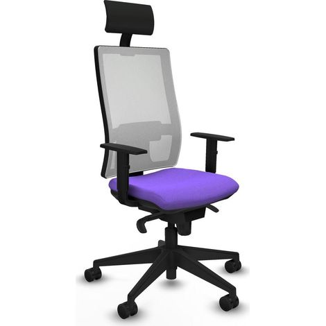 Piqueras y Crespo Horna Chaise de bureau lilas confortable (1/3)