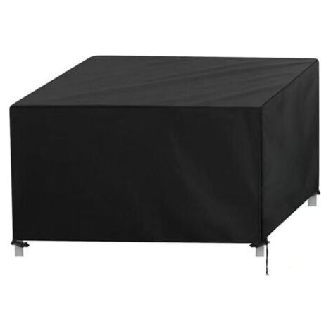 Gartentischabdeckung, wasserdichter Tischschutz, rechteckige Schutzhülle für Gartenmöbel, 126 x 126 x 74 cm