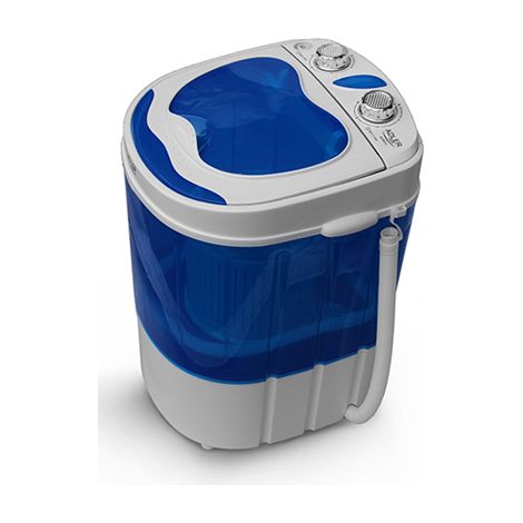 Machine à laver portable 3 kg – Classe énergétique A – Programme rapide 15 min – Idéale pour petits espaces et voyages – Adler