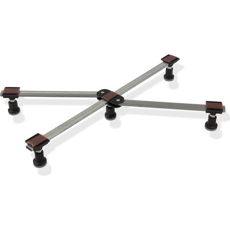 mabo Sanitec Duschwannenfuß DWF GIGA flat 101325 für Duschwannen von 750 x 800 bis 1000 x 1000 mm