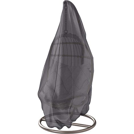 Housse de fauteuil suspendu 7969 100x100x200 AeroCover grise Homms (1/4)