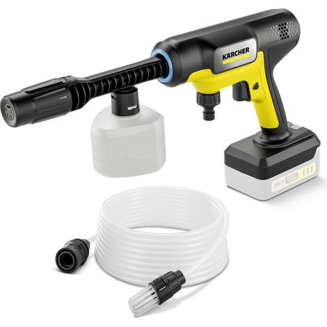 KARCHER Nettoyeur Portable Moyenne Pression 24 Bar sur Batterie 18 V OC 7-18 Handheld 13281460, Pression de 24 bar, Corps en Plastique, Garantie 2 ans