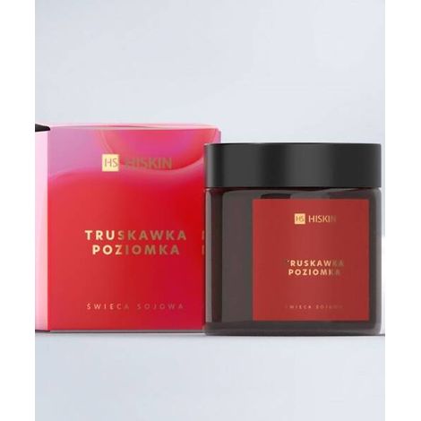 Hiskin Home Erdbeer-Sojakerze (100 ml)