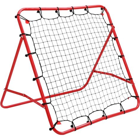 Verstellbarer Fußball Kickback Rebounder 100x100 cm
