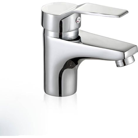 Bathroom Single Lever Mixer Tap with Hot and Cold Water for Bathroom, Washroom, Kitchen (1/5)