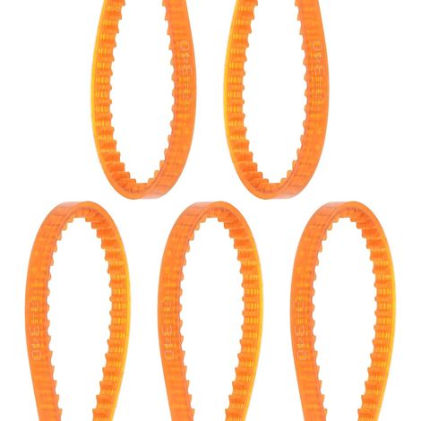 Lot de 5 courroies d'entraînement de rabot électrique Orange 1900B de 9,6 mm (1/4)