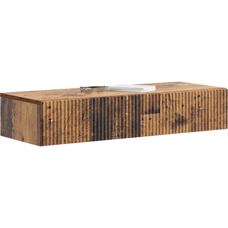 Maison Exclusive - Tavolino da Parete Laterale Legno antico 87,5 x 34,5 x 17 cm