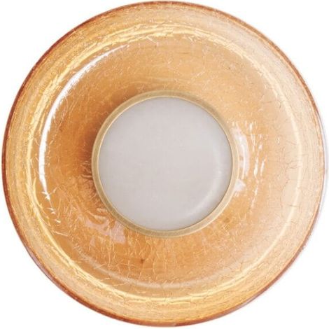 Applique ottone vetro ambra Ø22 LED 9W Maxlight W0352 (1/4)