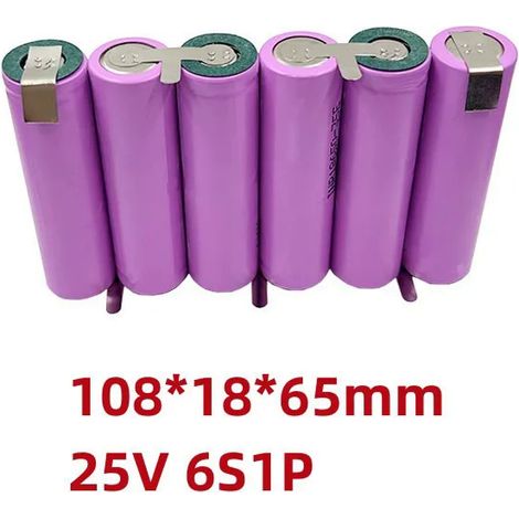 18650 lithium battery pack 3S6S 11.1V25V screwdriver battery combination 3500mAh/7000mAh