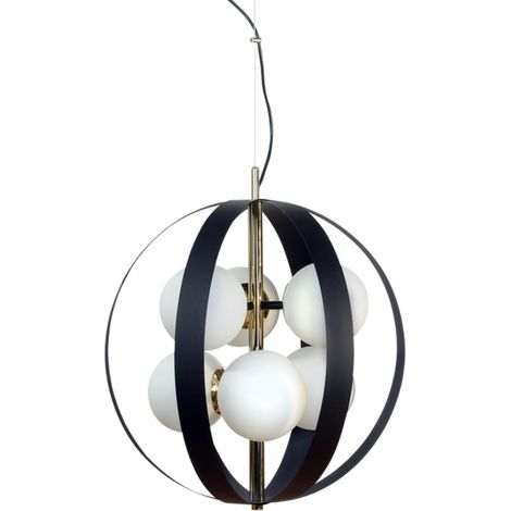 Suspension moderne boules Nela 6xE14 Ø50 Zuma Line