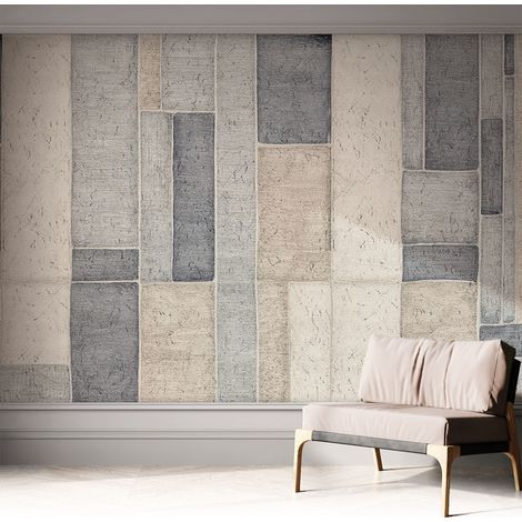 Papier peint autocollant adhésif avec imprimé motifs uniques apparence moderne Mosaïque géométrique 312x219 cm (1/5)