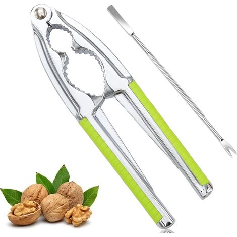 Nutcracker, Walnut Tong, Nutcracker, Nutcracker for Nuts, Stainless Steel Nutcracker, for Walnuts, Walnuts, Hazelnuts, Almonds, Brazil Nuts or Other Nuts (1/5)