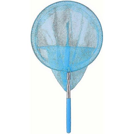 Épuisette télescopique - Capture d'insectes et de poissons multifonctionnelle - Poignée télescopique résistante avec revêtement antidérapant - Couleurs vives, design léger, convient aux enfants de 18 (1/5)