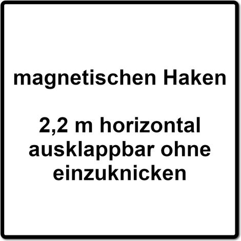 Makita B-57168 Mètre ruban 10m avec crochet magnétique (1/5)