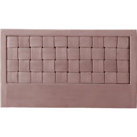 Testata 160 cm Velluto Rosa antico - JENNA (1/5)