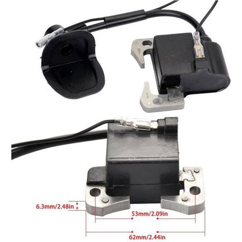 Transformateur Haute Tension - Bobine D Allumage 40-6 V - Pour Mini-Motos 47/49 Cm³ Moteur 2 Temps - Kit Complet ×1 (1/5)