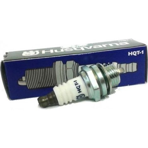 Bougie D'Allumage HQT-1 - Compatible Tronçonneuse Débroussailleuse Coupe-Bordure - 1 Pièce (1/2)